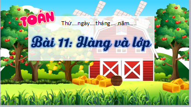 Hàng và lớp (Tiết 1)