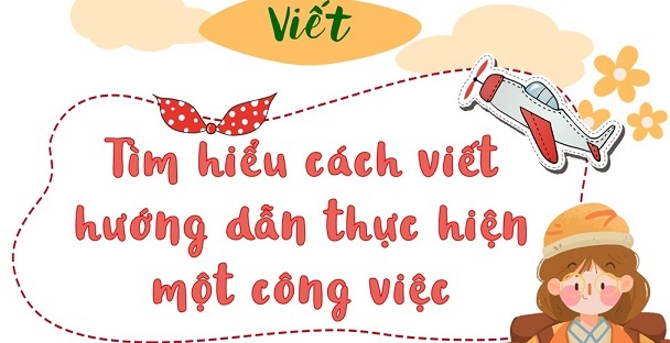 Viết Tìm hiểu cách viết hướng dẫn thực hiện một công việc.